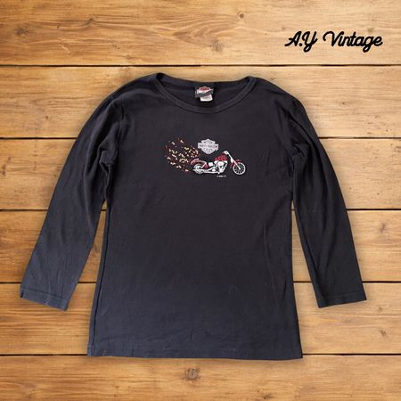 A.Y334 Harley Davidson Women T-Shirts