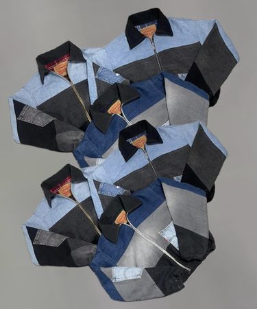 Upcycled Levi’s Denim Cropped Jackets