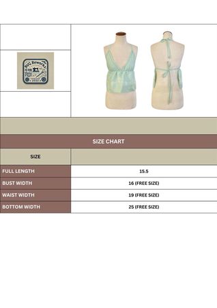Upcycled y2k Halter Top