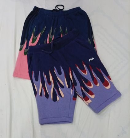 CR9185 UPCYCLED MIX BRANDED SHORTS