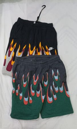 CR9186 UPCYCLED MIX BRANDED SHORTS