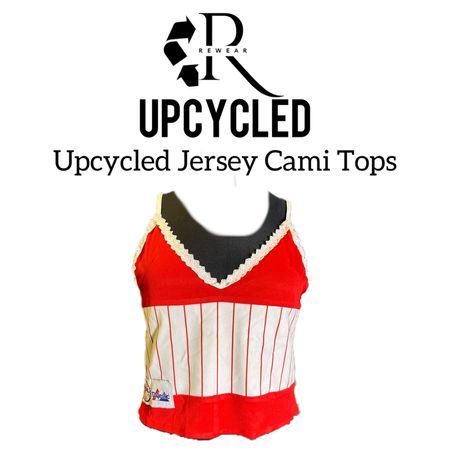 Upcycled Jersy Cami Tops