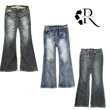 Y2K Unique Denim Jeans RW-2132