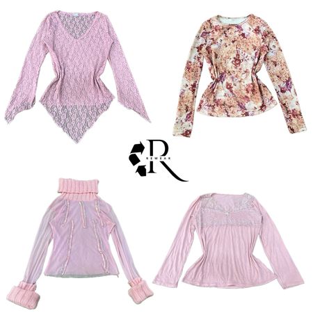 Y2K Gothic Vibe Full Sleeve Tops RW-2133
