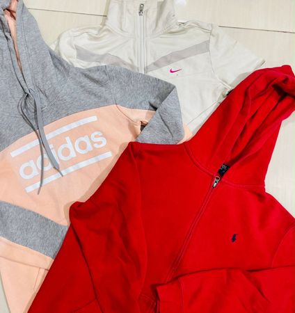 Mixed branded hoodies