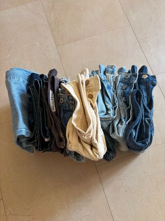 Vintage & Modern Denim Jeans Bundle - Mixed Brands & Washes