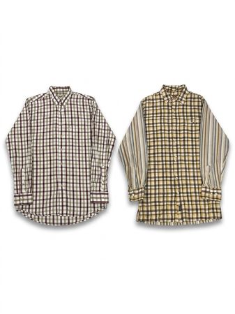 (FV-1703) Branded Button up Shirt ( Barbour,London Fog ,Burberry,Fubu)