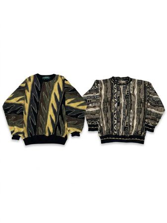 (FV-1698) Coogi Style Knitwear Sweater