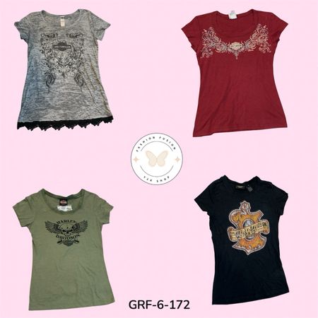 Urban Moto Harley Graphic T-Shirt – Trendy Oversized Retro Fit (GRF-6-172)
