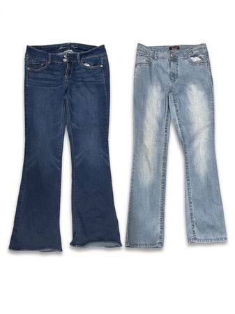 (FV-1642) Y2K Flared Jeans