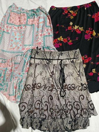 Y2K Floral Skirt RV # 1505