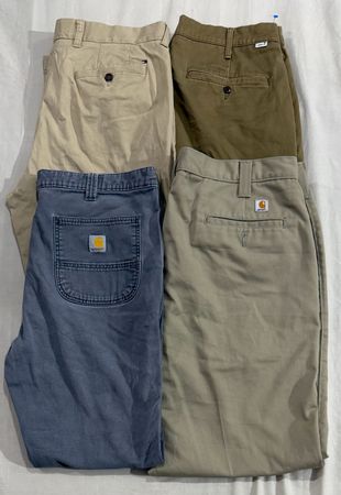 Branded cotton pants (783)