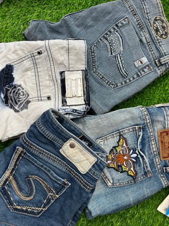 Silver &0ther brands mini shorts (506)