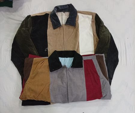 CR9191 Upcycled Corduroy Jackets