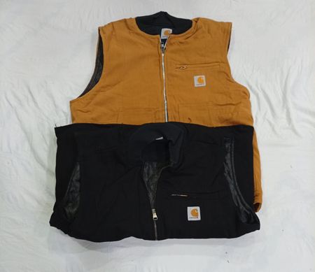 CR8761 Upcycled Carhartt Vests