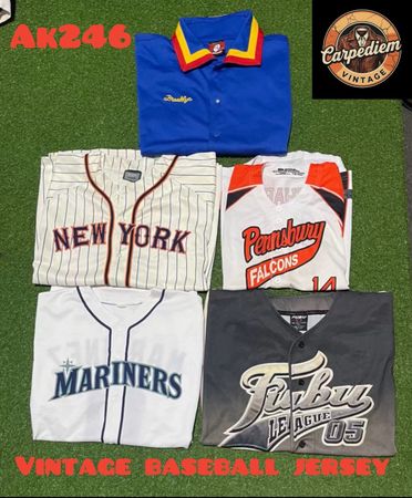 Vintage baseball jersey ak246