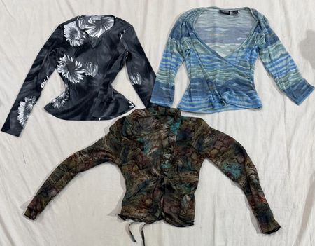 Y2k summer tops (809)