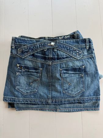 Y2K Denim Mini Skirts