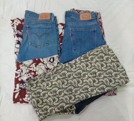 CR9217 Upcycled Flare Jeans
