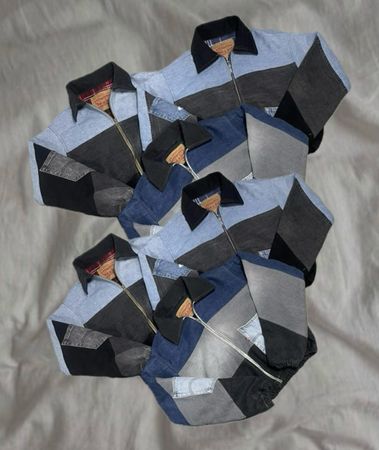 Upcycled Levi’s Denim Crop Jackets