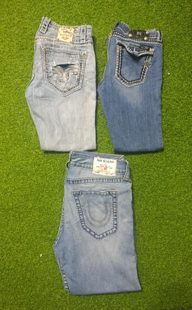 Vintage miss me and true religion and rock revival— Premium Thrift Find