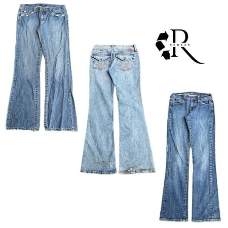 Y2K Unique Girl Denim Jeans RW-2137