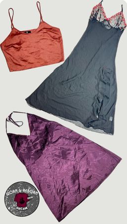 Y2k slip dress WR1797