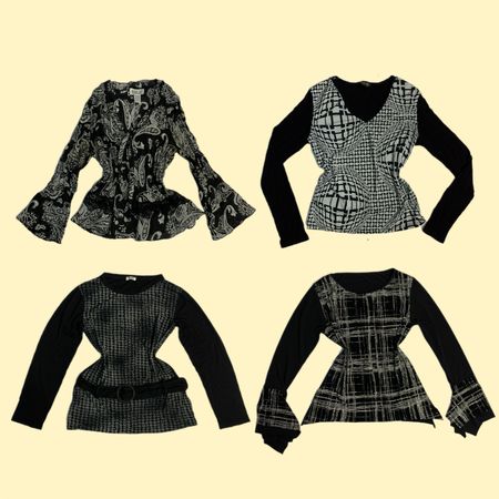 Retro Y2K Statement Bundle: Iconic Prints & Essential Early 2000s Styles