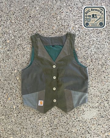 13 EXACT PCS Upcycled Carhartt Utility Vest