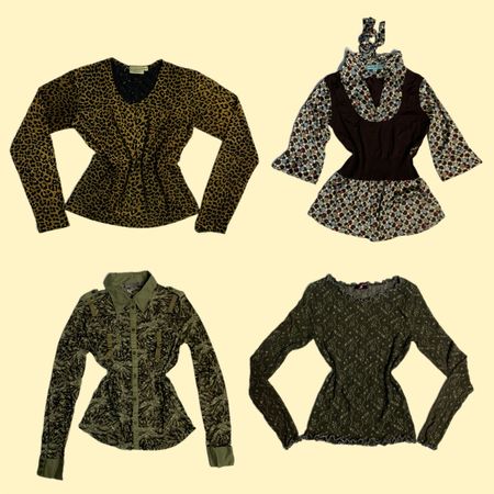 Vintage Grunge Tops