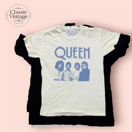 Mix vintage printed T-shirts