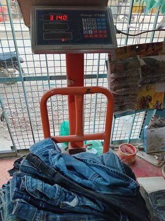 Custom handpick Denim Mini Skirt