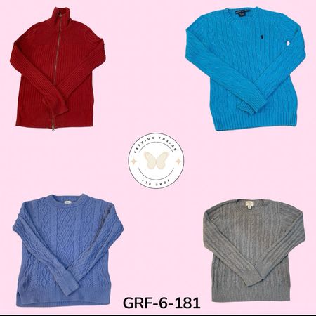 Soft Warm Cable Net Sweater – Elegant Winter Fashion Wear (GRF-6-181)