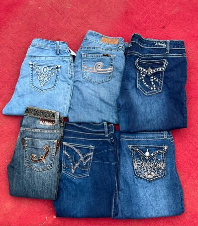 EARL AND OTHER BRAND JEANS FLARE BOOTCUT WOMAN WEAR (14)