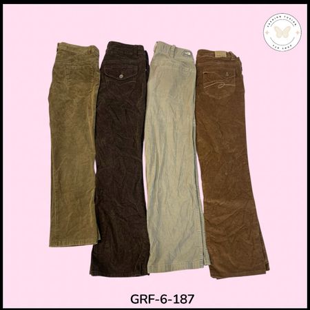 Retro Corduroy Trousers – Comfy Loose Fit Everyday Wear (GRF-6-187)