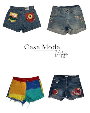 160626-6 y2k denim micro shorts 10 pcs
