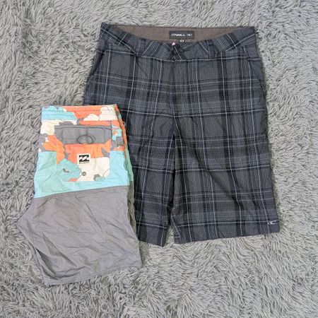 Branded Surf Shorts Wholesale Bundle | Y2K Beachwear Mix