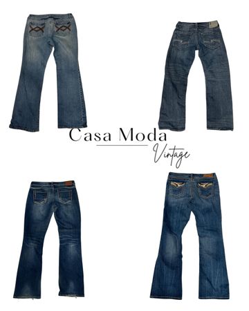160626-11 y2k jeans 9 pcs