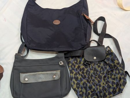 Longchamp Le Pliage Bundle – 10 Pre-Owned Bags | Mixed Sizes, Designs & Colours / 02