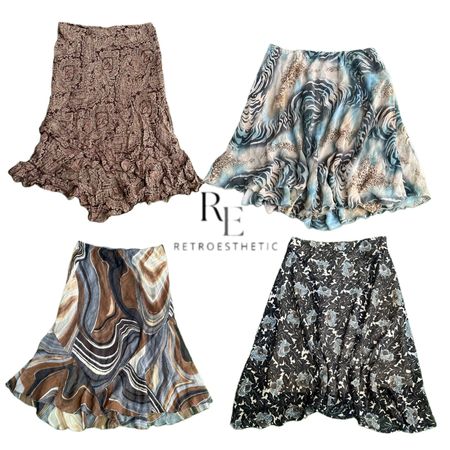 Y2K NYC IT GIRL POLY SKIRTS RE-3407