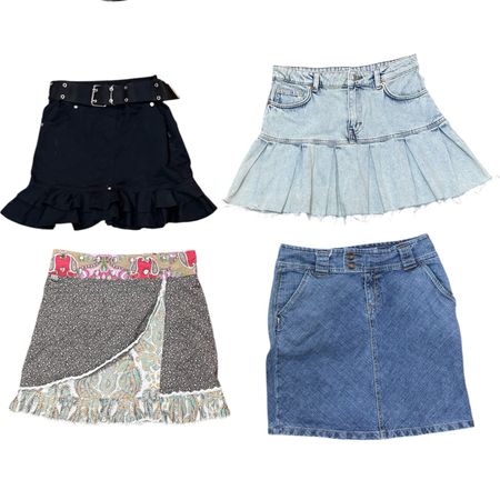 Y2K Mini mix skirt 14 pcs At 1064