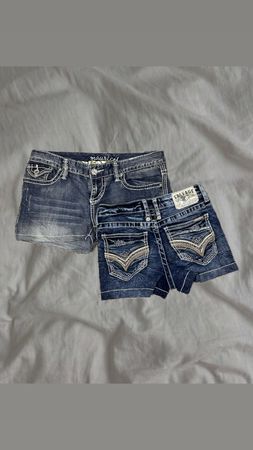 Upcycled Y2K Denim Shorts