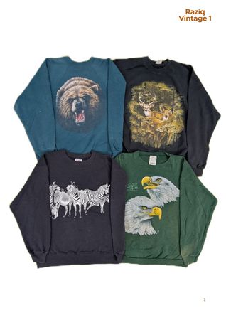 RV3860 Animal Sweatshirts