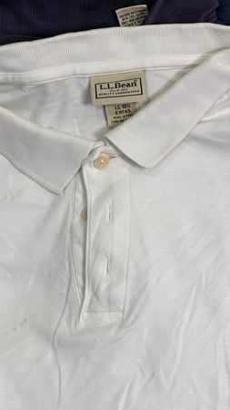 LL Bean Polo Collared T shirts