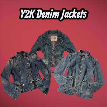 Y2K Denim Jackets - (17/06)