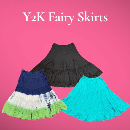 Y2K Fairy Skirts - (17/06)