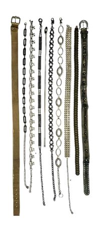 Y2K Vintage Metal Belts