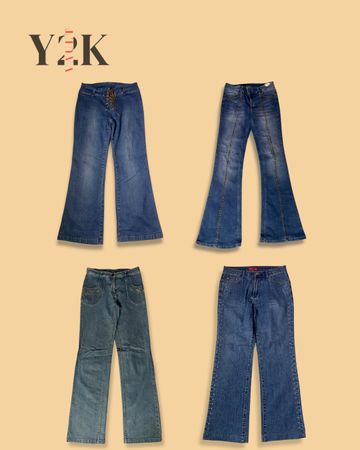 Y2K Flared Jeans Bundle (Yv-692)