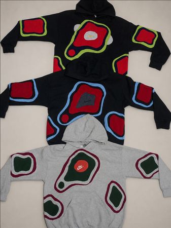 Upcycle hoodies patch work