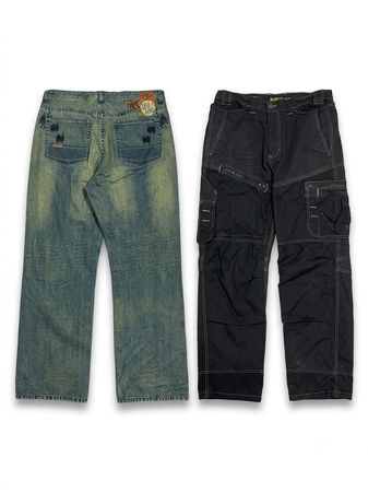 (FV-1738) Vintage Mix Jeans